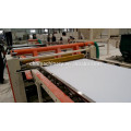 prefabricated houses low cost gypsum ceiling board PVC lamination machine/plant/equipment